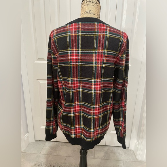 J. Crew Tartan Jacquard Pullover Sweater - Picture 7 of 16